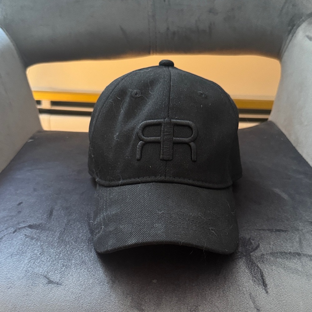 River Island Black Logo Cap